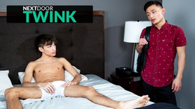 Twinks making love in a hardcore missionary movie